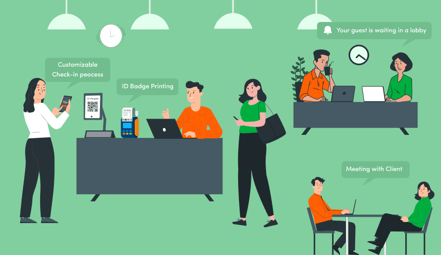 Best visitor management solutions for efficiency and security for coworking spaces